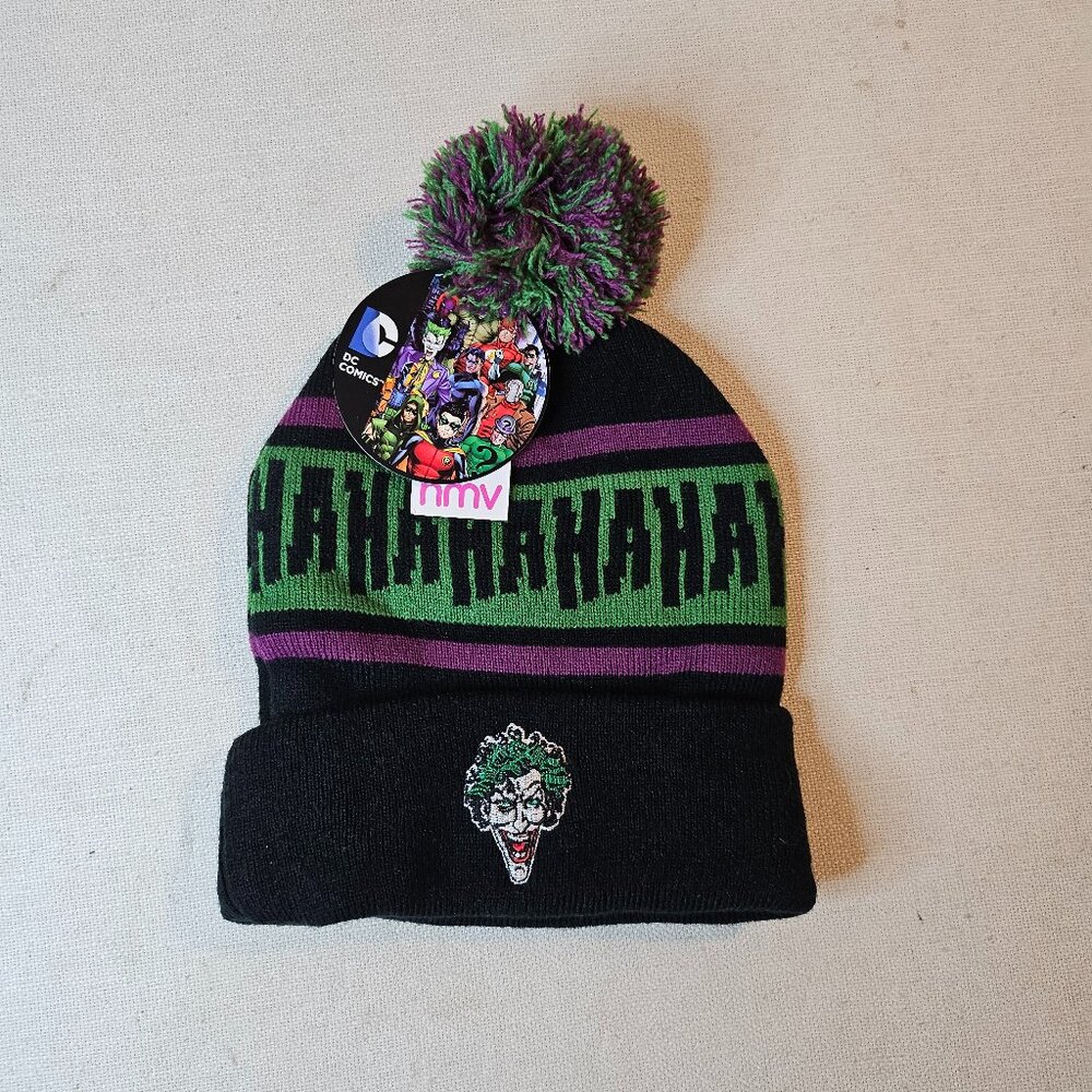 DC Comics UNISEX The Joker Winter Hat / Toque HMV Exclusive Apparel